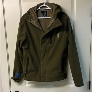 Browning Men's Forest Green hydro fleece Jacket